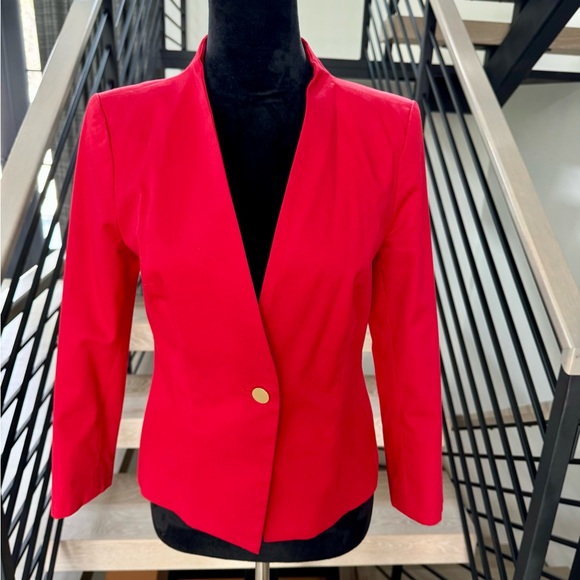 New Red Blazer size S - Picture 2 of 4